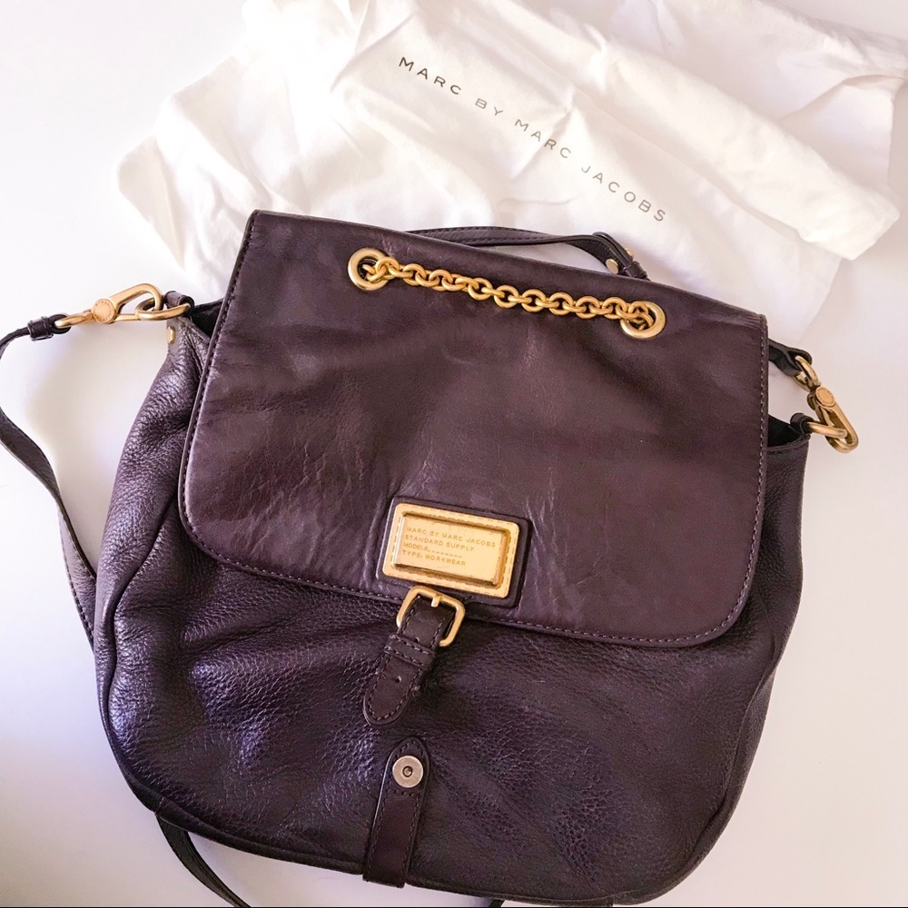 Marc By Marc Jacobs Ox Blood Leather Satchel Purse